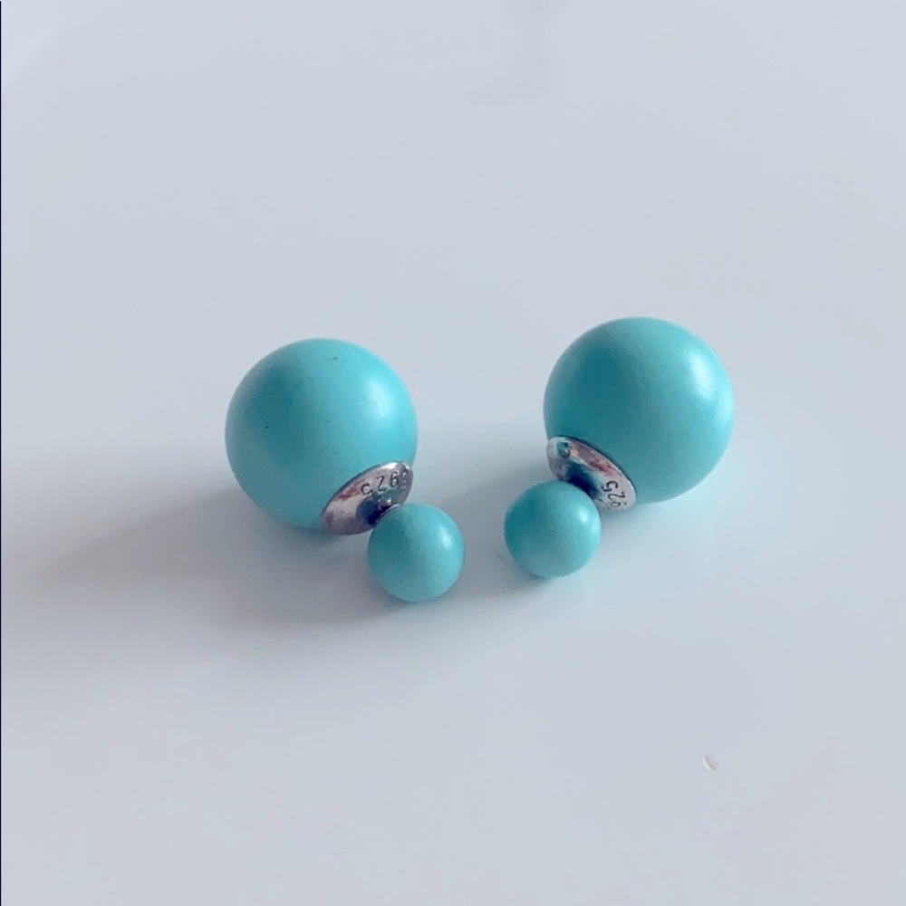 Turquoise Double-Sided Earrings
